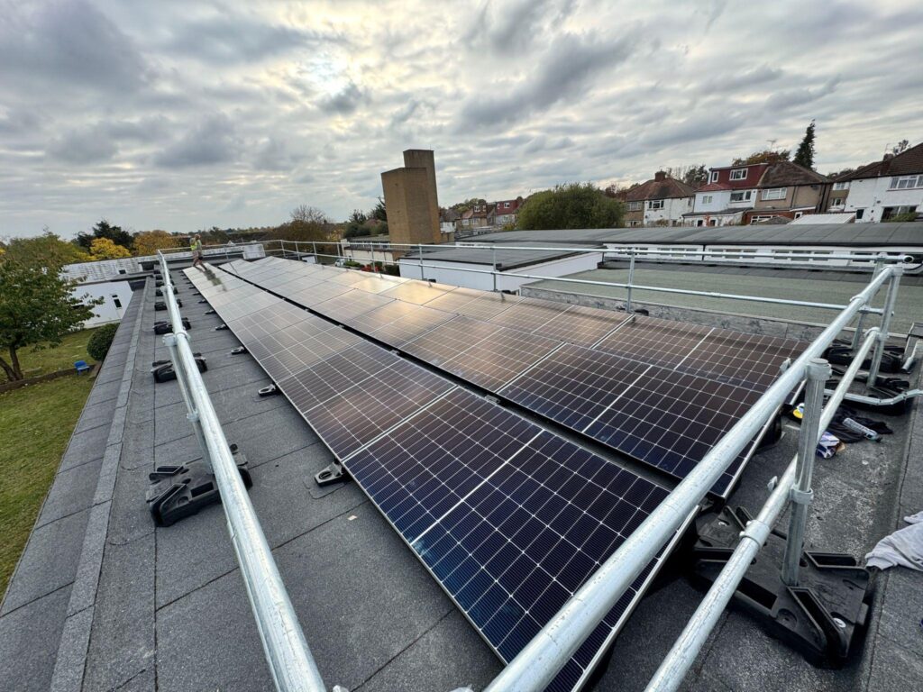 Photovoltaik-Reinigung