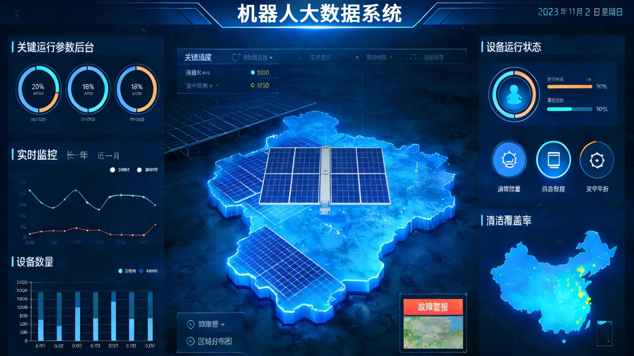 solar panel cleaning system